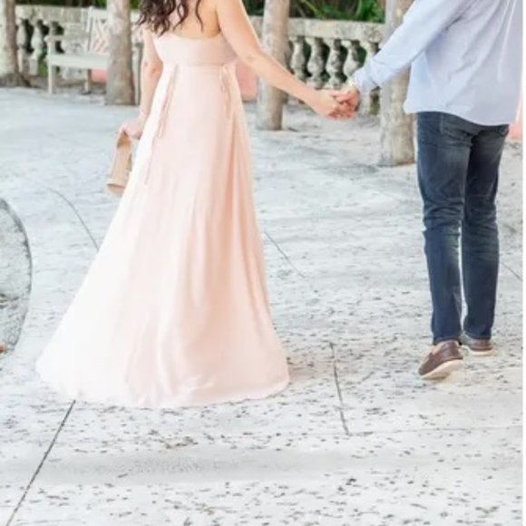 High-Low Maxi Wrap Dress - Picture 10 of 10